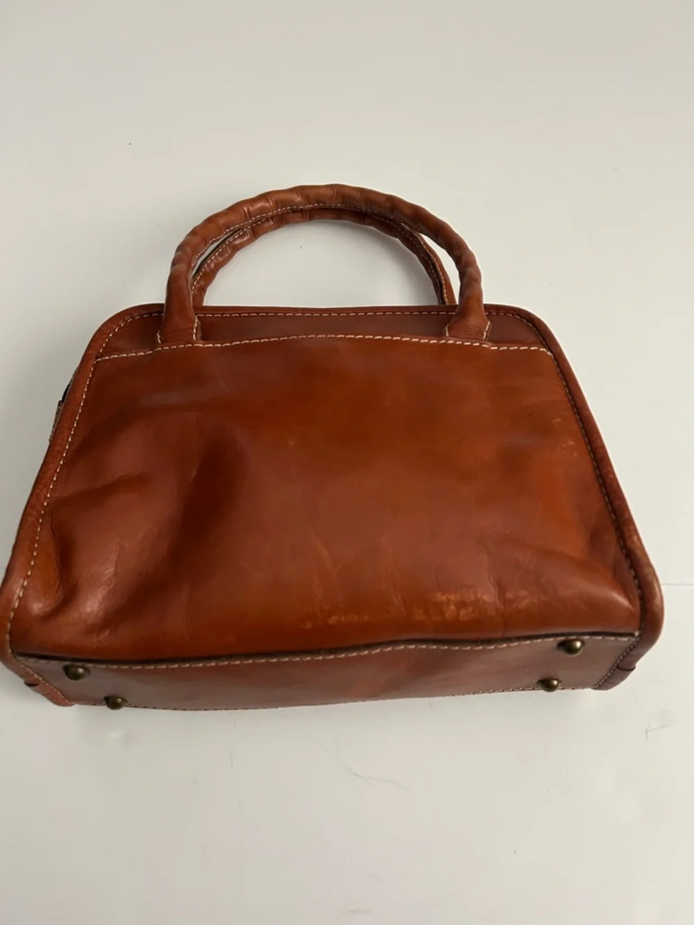 Patricia Nash Tooled Leather Satchel Purse